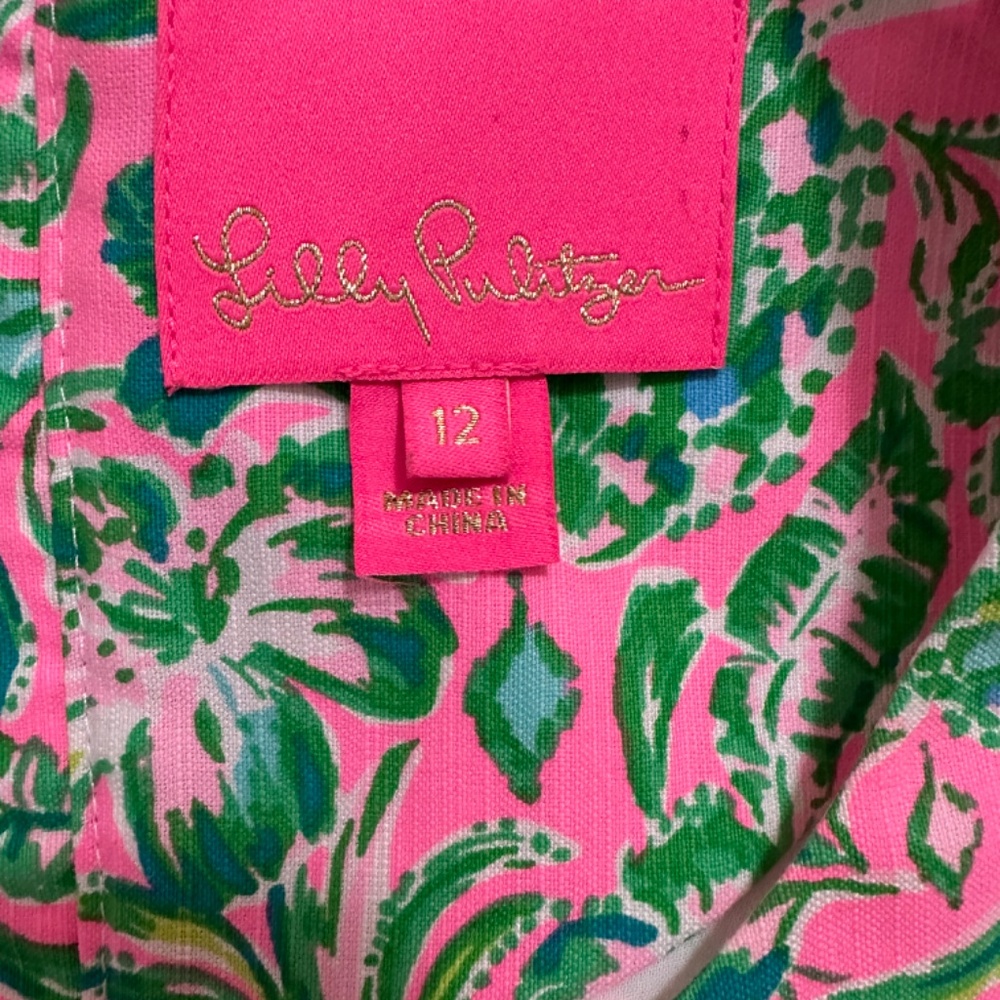NWOT Lilly Pulitzer Mila shift Dress  Size 12 - Picture 3 of 12
